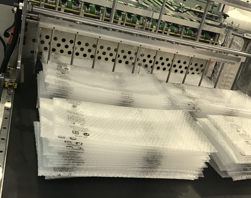 sacchetti a bolle d'aria per imballaggi