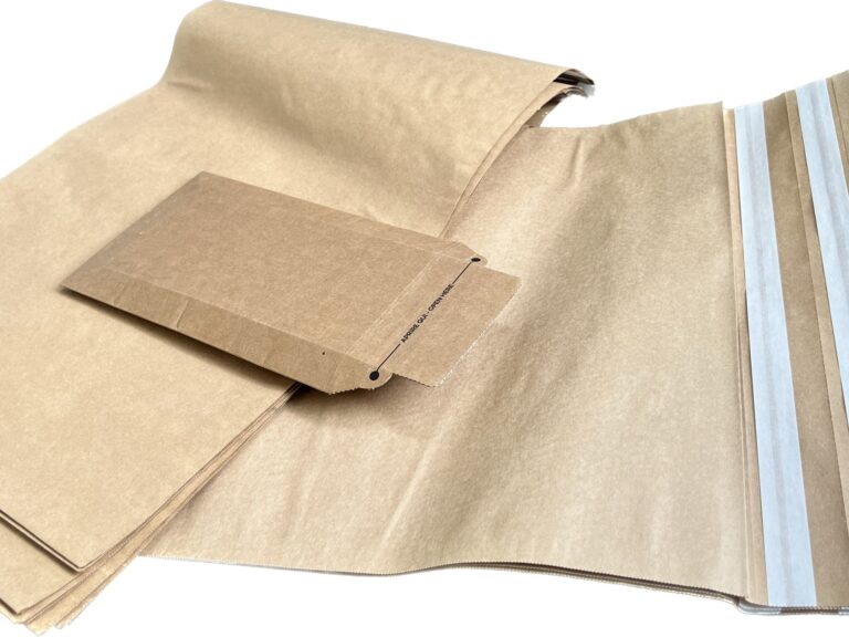 buste di carta per spedizioni in materiale riciclato