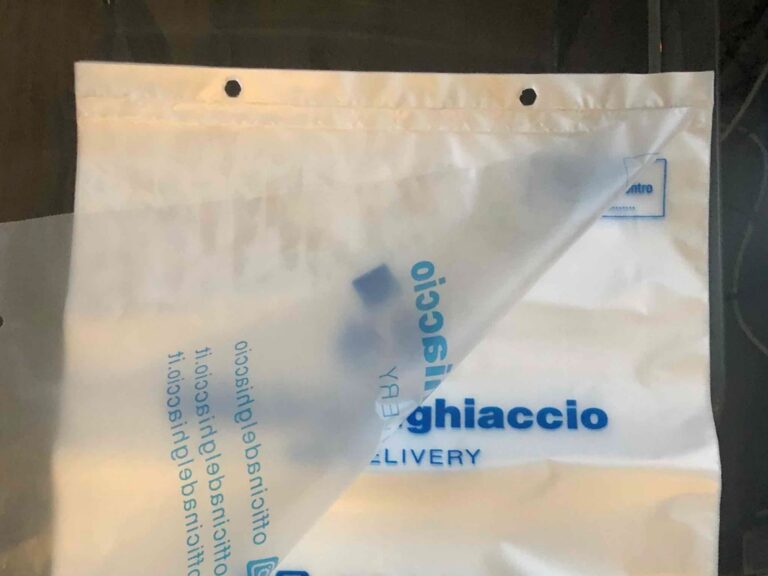 buste film in plastica per alimenti